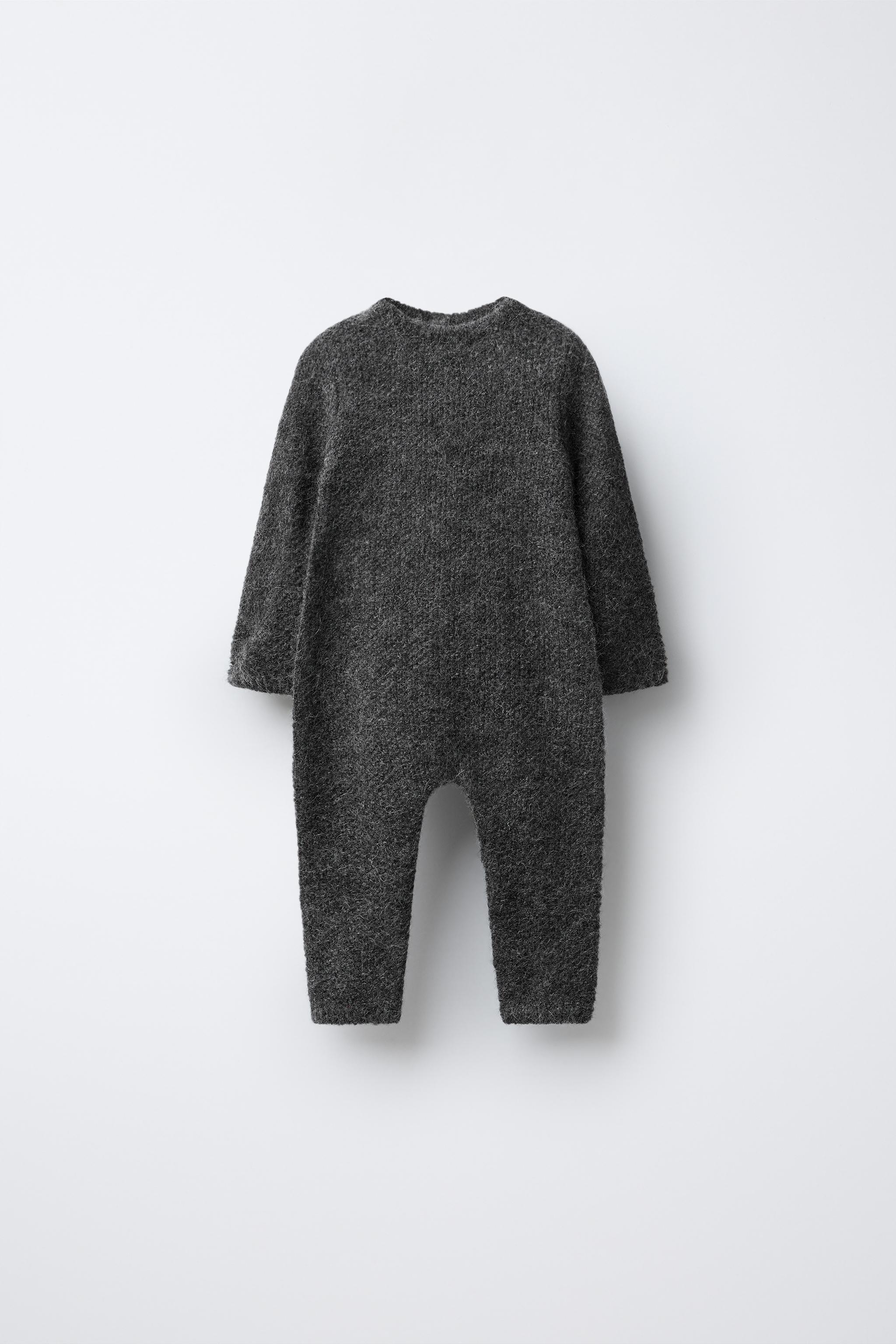 WOOL BLEND LONG JUMPSUIT